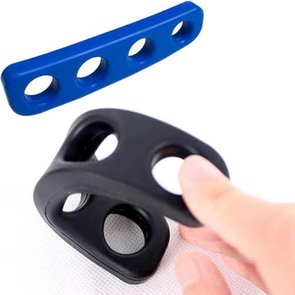 Basketball Shooting Trainer Aid 4.7 Inch Basketball Training Equipment for Youth and Adult, Pack of 2, Blue and Black(S)