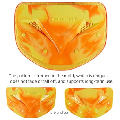 2Pcs Football Back Plate, Football Low Back Pad, Professional Rear Protector Lower Back Pads Large and Small