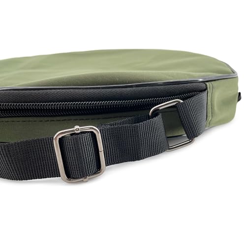 Single Tennis Racket Cover Lightweight Padded Tennis Racquet Bag - color: Army Green, size: Large