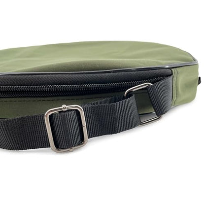 Single Tennis Racket Cover Lightweight Padded Tennis Racquet Bag - color: Army Green, size: Large