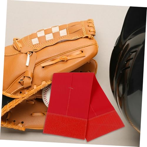 DECHOUS Glove Wrap Band for Softball Baseball Strap to Keep Pocket Formed Fit Durable Material Red Color for