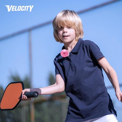 Velocity Premium Pickleballs - USAPA-Certified | 40-Hole Design for Ultimate Outdoor Performance | Official Size & Weight