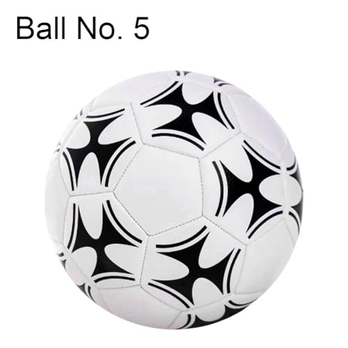 Size 5 Inflatable Football Soft Sports Ball Lightweight Soccer Ball for Indoor Outdoor Play Beach Park Swimming Pool Party