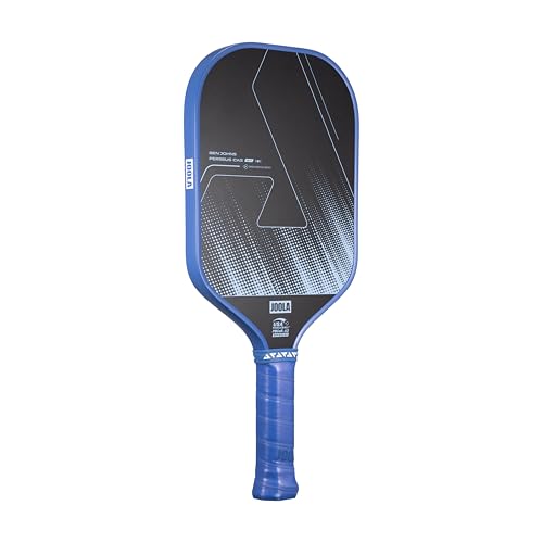 JOOLA Ben Johns CAS 16mm Carbon Fiber Pickleball Paddle - CAS Surface Tech - Control & Power Paddle - USAP Approved - Aero Curve - Feel-Tec Pure Grip - NFC Chip - color: Azure Blue, size: Perseus