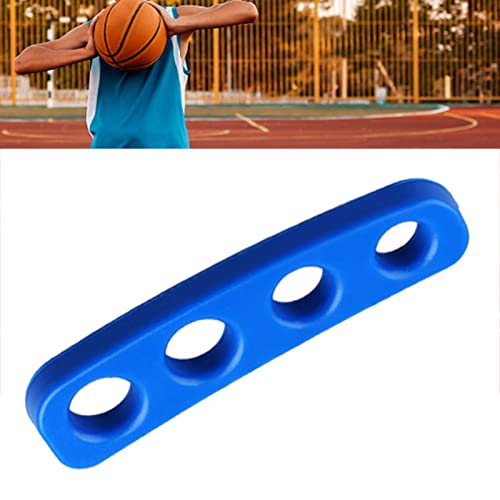 HERCHR Basketball Training Equipment Aids Basketball Shooting Trainer Basketball Finger Spread Aids Posture Correction for Kids Beginners(L-Blue)