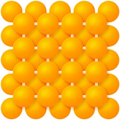 Yunsailing 300 Pcs Plastic Balls Bulk Washable Training Table Tennis Balls 40 mm for Table Tennis Games Pool Games Sports Carnival Party Decorations Indoor Outdoor, Yellow