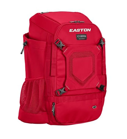 Easton Easton | Walk-off Ethos Backpack Equipment Bag | Baseball & Softball | Multiple Colors - color: Red