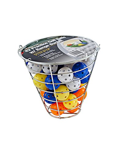 Jef World of Golf Gifts and Gallery, Inc. Golf Practice Balls (42 Multi-Colored Balls)
