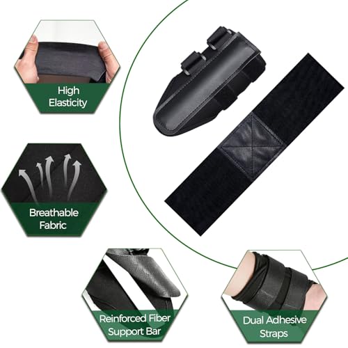 RILL Golf Training Aid, Include Golf Wrist Training Aid and Arm Band, Golf Swing Training Aid to Correct Wrist Angle and Develop Muscle Memory, Posture Correcting Tool for Beginners and Pros