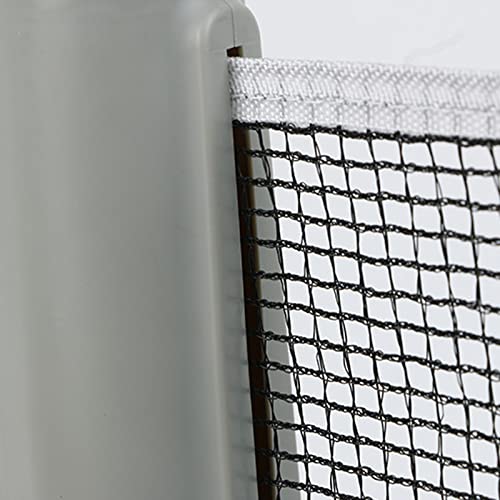 Alomejor Professional Retractable Pong Net Portable Table Tennis Net Gaming Supply for Competition Players Grey Blue