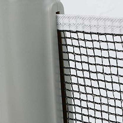 Alomejor Professional Retractable Pong Net Portable Table Tennis Net Gaming Supply for Competition Players Grey Blue