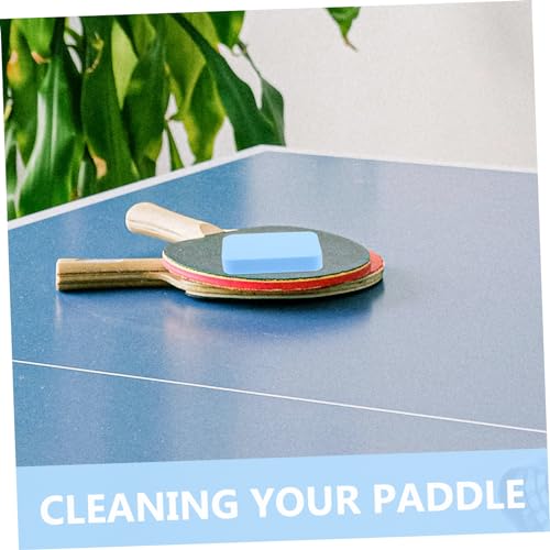 Table Tennis Paddle Cleaner Advanced Sponge Eraser for Effortless Removal Table Tennis Cleaning Supply Reduces Cleaning and Energy Enhances