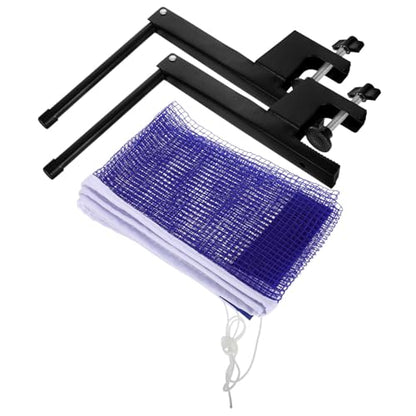 Yardwe Portable Table Tennis Net Set Posts Easy to Install for Games Includes Retractable Pong Net for Fun