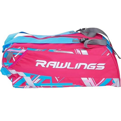 Rawlings | REMIX Duffel Equipment Bag | T-Ball & Youth Baseball/Softball | Multiple Colors - color: Pink