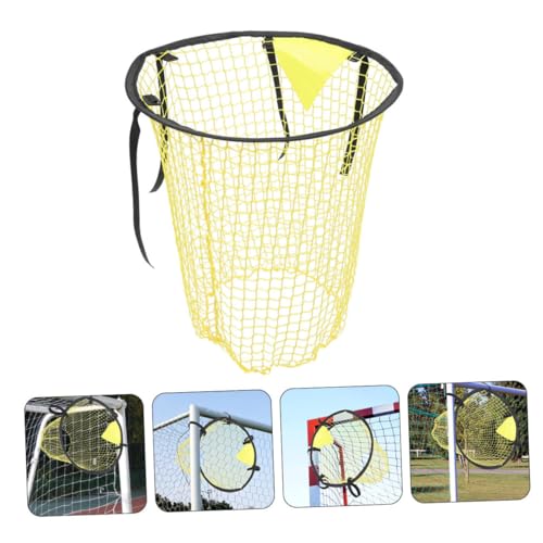 Totority 2PCS Soccer Goal Target Nets Football Practice Equipment for Youth Sturdy Accuracy Training Nets for Backyard Kicking and Shooting Drills