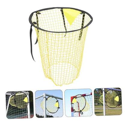 Totority 2PCS Soccer Goal Target Nets Football Practice Equipment for Youth Sturdy Accuracy Training Nets for Backyard Kicking and Shooting Drills