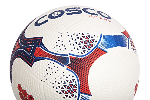 Cosco Rubber Hurricane Football - Size 5, White