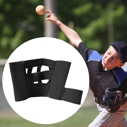 Baseball Fielding Trainer Glove - 17x8.8 Cm Portable Coaching Aid, Sport Practice Equipment, Infield Drill Pitching Batting Tool, Lightweight League Warmup Accessory | Youth Adult Tournament Uses