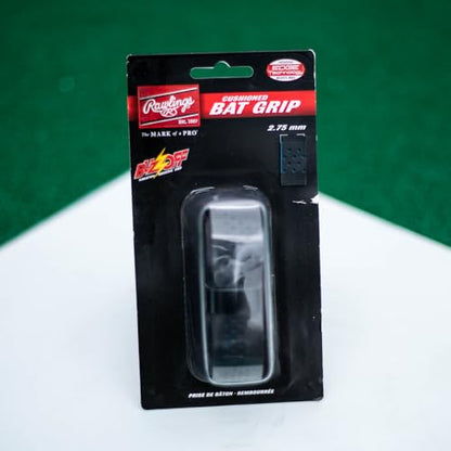 Rawlings | 2.75mm BAT GRIP | Baseball/Softball | Extra Cushion, Black