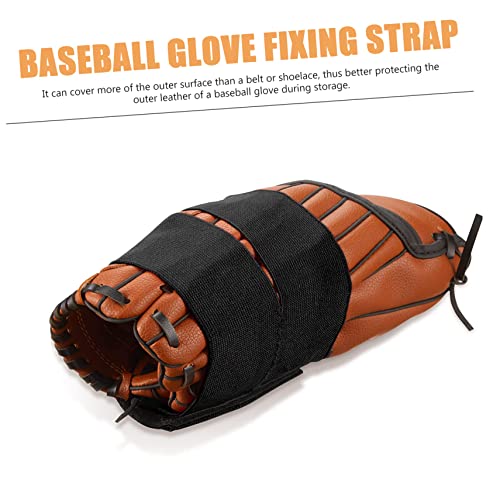POPETPOP Elastic Baseball Glove Fixing Strap Durable Softball Glove Stabilizer Comfortable Elastic Band for Long