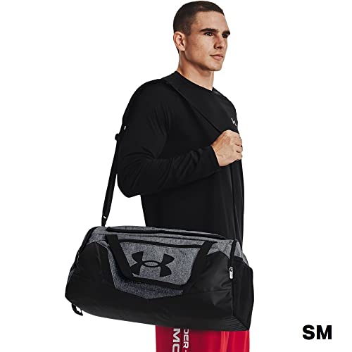 Under Armour Undeniable 5.0 Duffle - color: Pitch Gray Medium Heather (012)/Black, size: X-Small (23L)