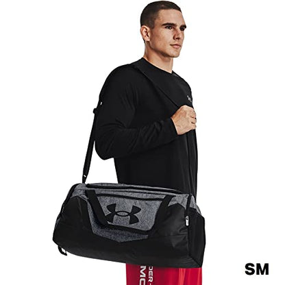 Under Armour Undeniable 5.0 Duffle - color: Pitch Gray Medium Heather (012)/Black, size: X-Small (23L)