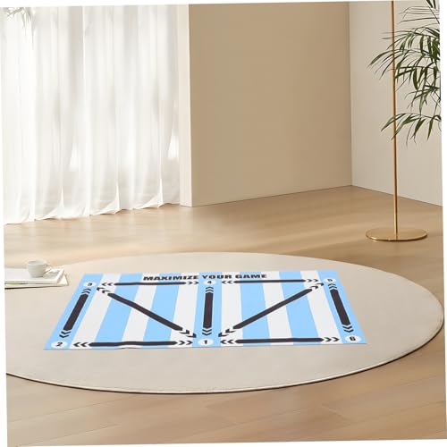 BESPORTBLE Soccer Agility Mat Football Training Pad Non-Skid Soccer Footstep Carpet