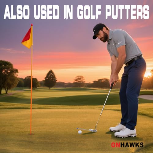 Golf Alignment Rods - Club Alignment Sticks with Telescopic Magnetic Corrector Trainer Aid Tools Help Visualize and Align Your Golf Shots Club,Swing Aim Practice Accessories Golf Gifts