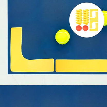 UKCOCO Football Training Markers Set 18pcs and Rectangular Carpet Spot Marking Pads for Pe Teacher Supplies and Sports Area Line Marking