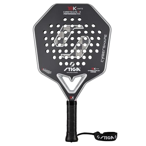 STIGA Cybershape Padel Racket - size: 18K X Hard