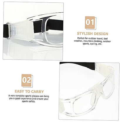 Kisangel Running Sunglasses for Women Visor Glasses for Women Basketball Practice Goggles Sports Game Goggles Sports Supplies