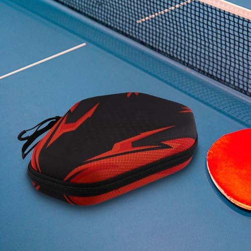 Double Padded Table Tennis Racket Bag Paddle Case, Table Tennis Case Racket Cover Helps Protect The Table Tennis Rubber And Racket, Table Tennis Organizer - color: PB005-B model