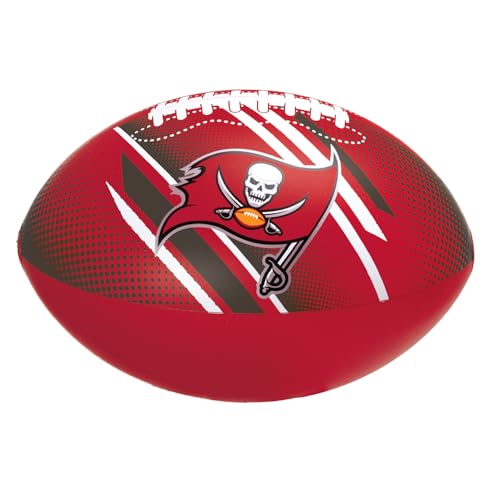 BigMouth 18” Inflatable Pool Football Officially Licensed NFL Fan Gear Merchandise Beach Ball Games for Adults and Teens - style: Tampa Bay Buccaneers