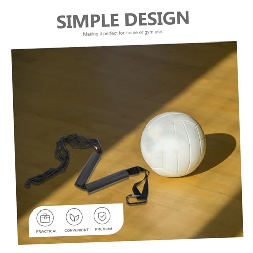Abaodam Volleyball Spike Trainer Strap Adjustable Height Volleyball Hitting Aid for Jump Training Sturdy Nylon Suitable for Skill Levels for Practice and Skill Development