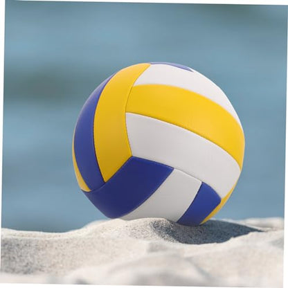 Official Size 5 Volleyball Soft Inflatable PU Training Volleyball for Indoor and Outdoor Sports for Practice and Competitions