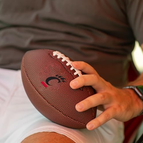 Logo Brands NCAA Mini Size Composite Football - Officially Licensed