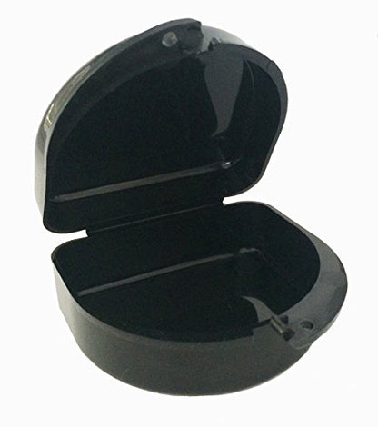 Field Hockey (Black) Mouthguard Case - Field Hockey Chick - color: Black