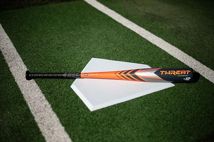 Rawlings | Threat Baseball Bat | USA | -12 Drop | 2 5/8" Barrel | 1 Pc. Composite - color: Orange / Grey, size: 31"