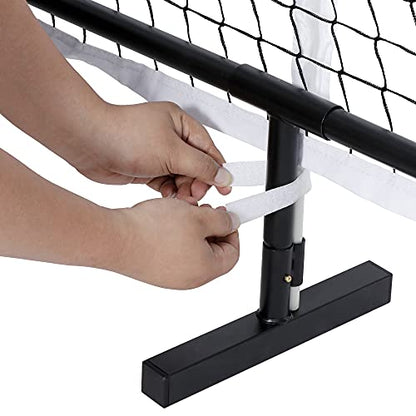F2C Portable 22FT Pickleball Net Set Regulation Size Soccer Tennis Net with Court Markers,Game Set System with Metal Frame Stand and Carrying Bag - style: Pickleball Net