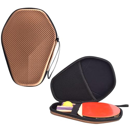 Hexagonal Pingpong Paddle Case Table Tennis Racket Storage Bag Waterproof Handbag Table Tennis Accessories