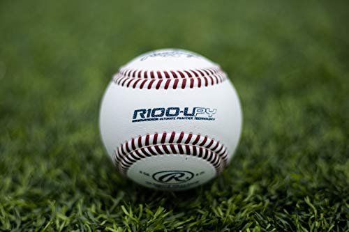 Rawlings | Ultimate Practice Baseballs | Youth/High School/College | Added Lifespan + Weather Resistant | Dozen & Bucket Options - color: White - Youth/Bucket of 30, size: Bucket of 30
