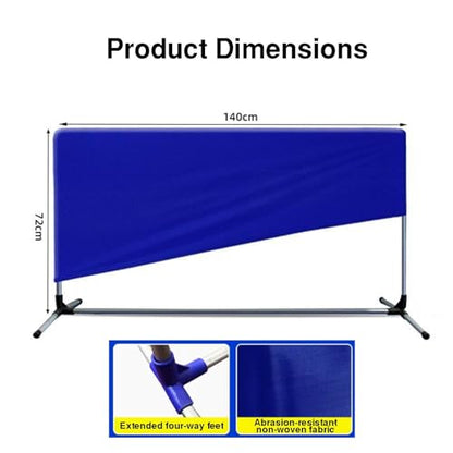 The Movable Ping Pong Ball Baffle,Table Tennis Baffle, Portable Ping Pong Field Surround Fence, Easy Install for Indoor and Outdoor Use，（4 Pieces）