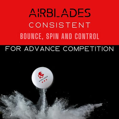 3 Star Ping Pong Balls | High Performance, Table Tennis Balls for Tournament Play & Training | Advanced ABS Plastic | Regulation Standard Ping Pong Balls - style: 10 Pack