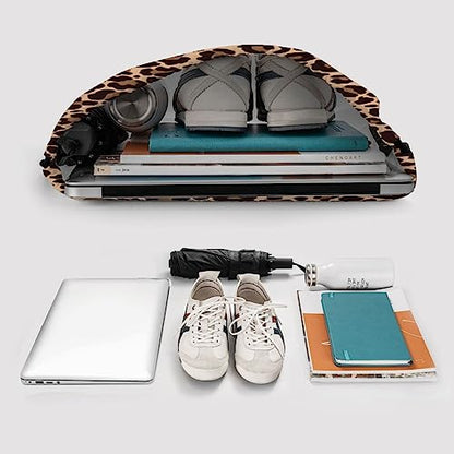 Leopard Printing Drawstring Backpack Bag Sport Gym Sackpack Durable Waterproof Lightweight for Men Women Beach Bag String Bag - color: Leopard Print