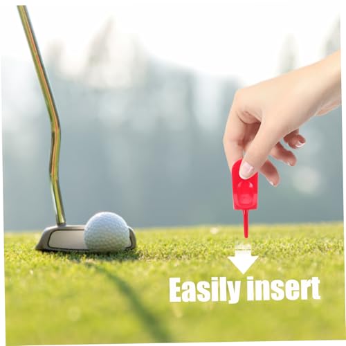 BESPORTBLE Green Fork Delicate Divot Tool Golfs Tool Golfs Divot Re Tool Golf Tool Professional Lawn Reing Tool - color: Red