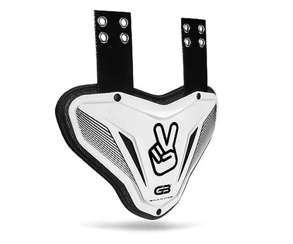 Grip Boost Fly Plate Football Back Plate, Rear Lower Back Protector for Shoulder Pads & Contoured Foam, High-Impact Protection Football Gear