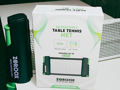 Table Tennis Net | Portable | Retractable | Easy Install Portable Table Tennis Net for Any Table. Easy to Install & Durable
