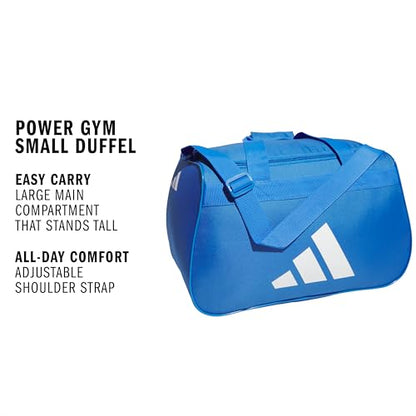 adidas Power Gym Bag – Lightweight Small Duffel - color: Ray Blue/White