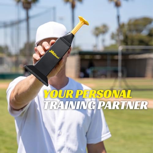 Automatic Pops Baseball Tee with 12 Mini Balls,Height Up to 40inch Batting Tee Without a Pitcher For Solo Practice,Improve Swing Timing&Accuracy, Portable Pitching Machine Softball Tee For ALL Players