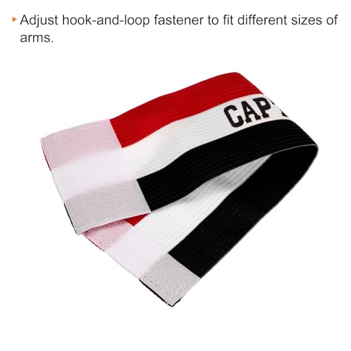 PATIKIL Captain's Armband, Elastic Arm Band for Soccer Team Adjustable Soccer Rugby